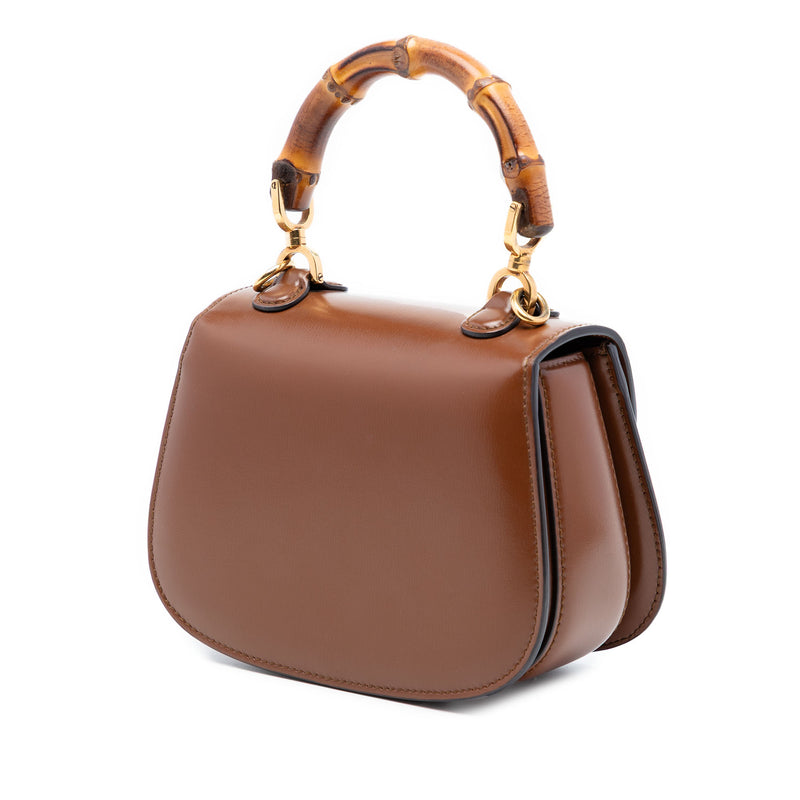 Mini Calfskin 1947 Bamboo Top Handle Bag - Image 2
