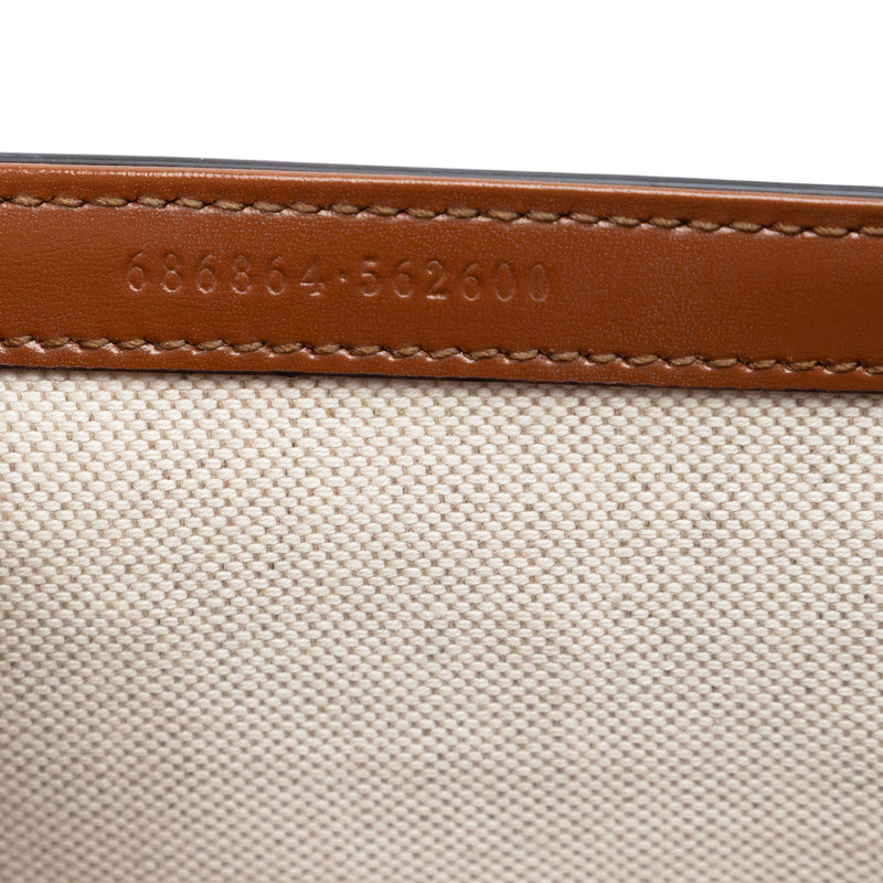 Mini Calfskin 1947 Bamboo Top Handle Bag - Image 6