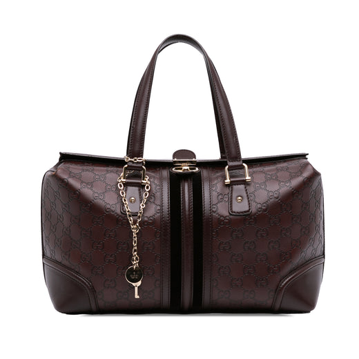 Guccissima Treasure Boston Bag - Image 1