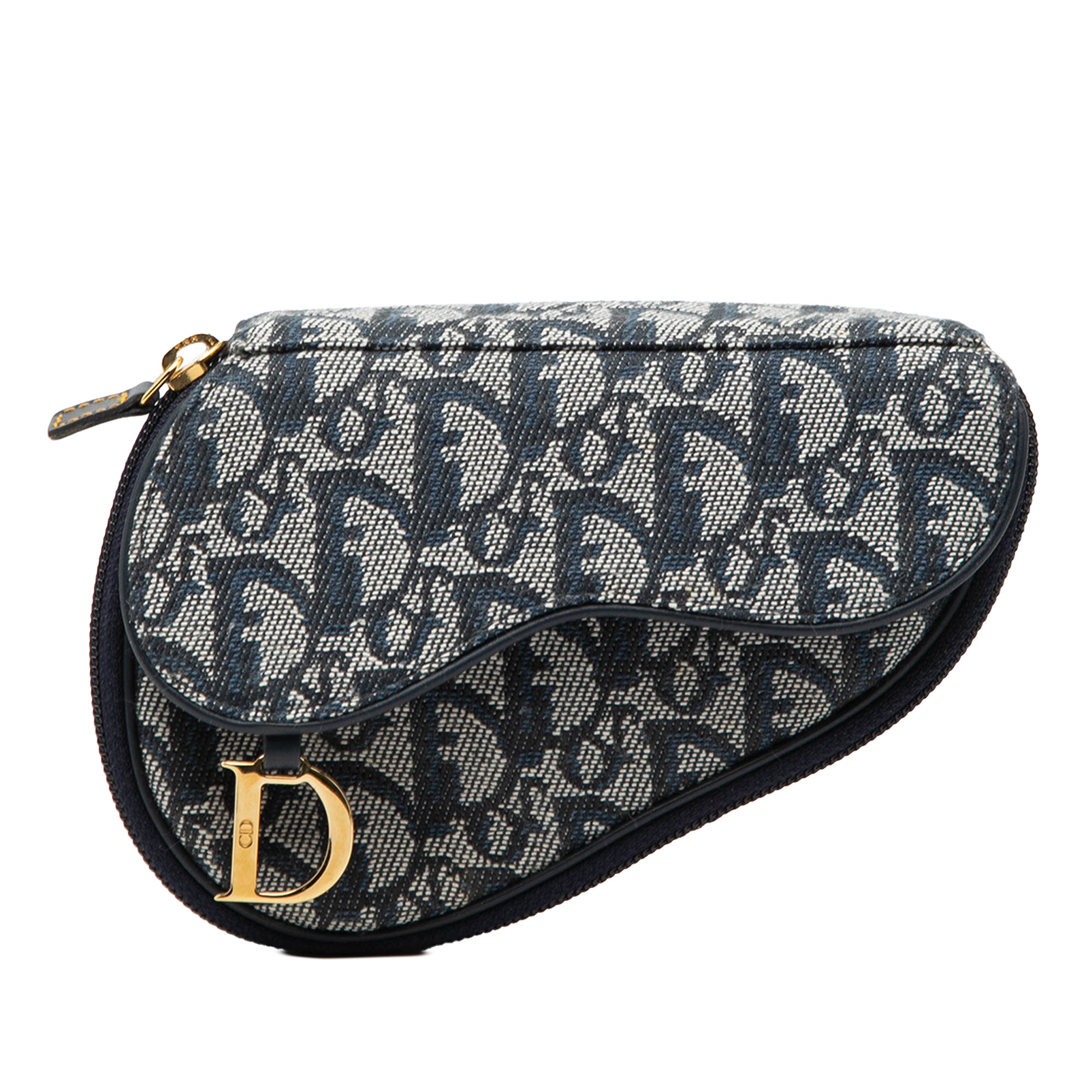 Diorissimo Canvas Saddle Pouch - Image 1