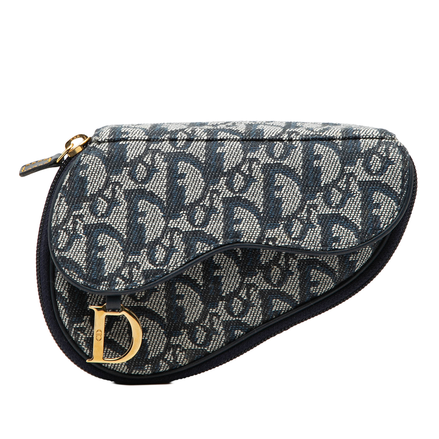 Diorissimo Canvas Saddle Pouch - Image 1