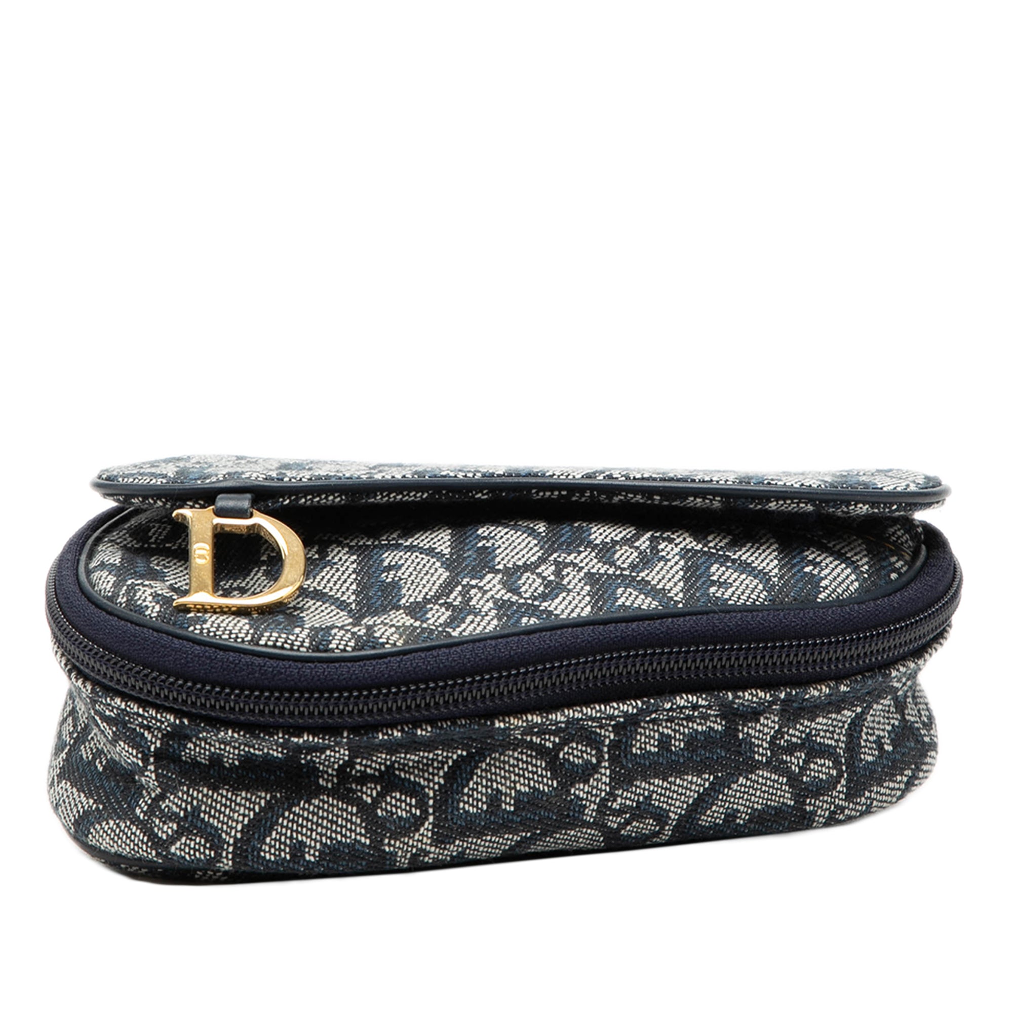 Diorissimo Canvas Saddle Pouch - Image 3