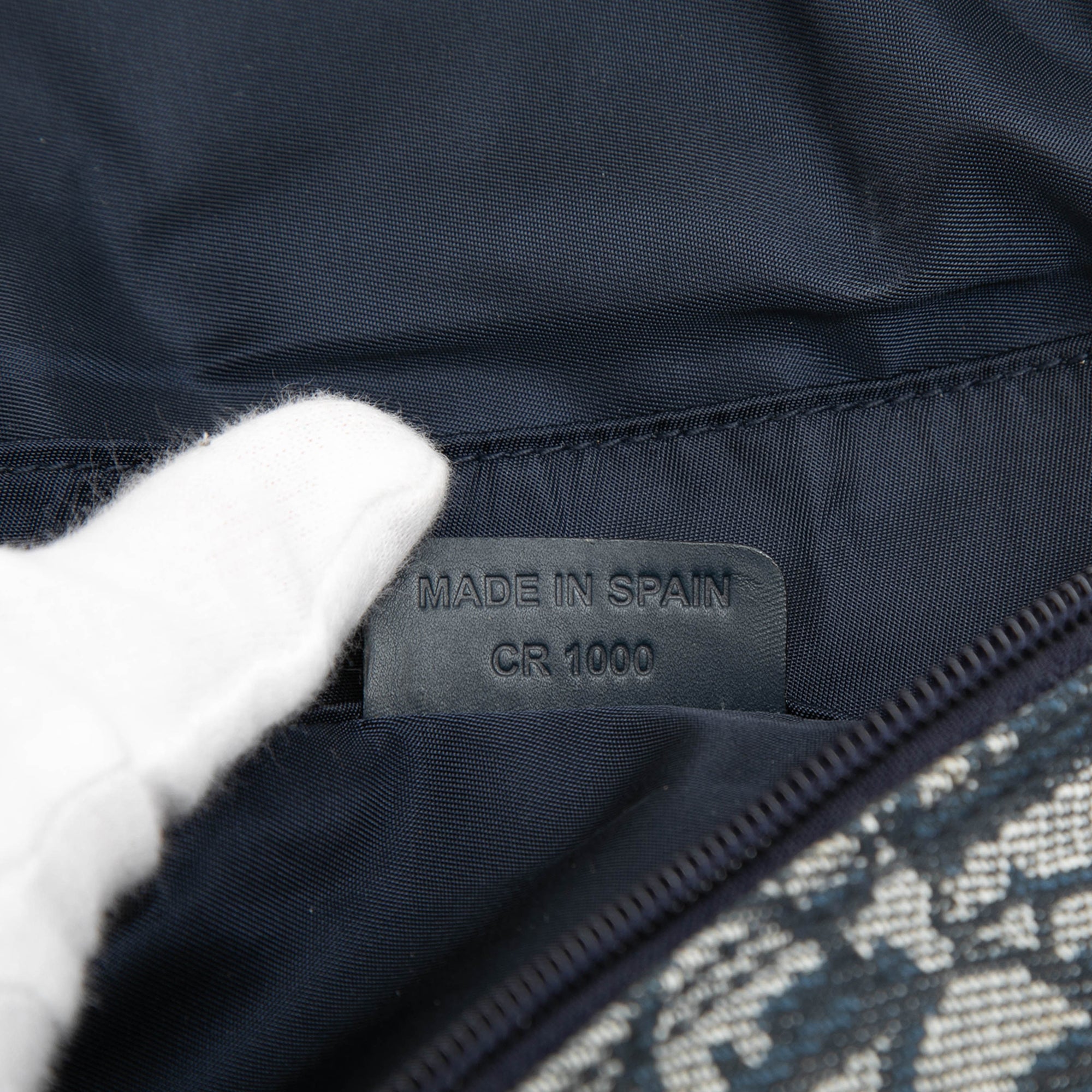 Diorissimo Canvas Saddle Pouch - Image 6