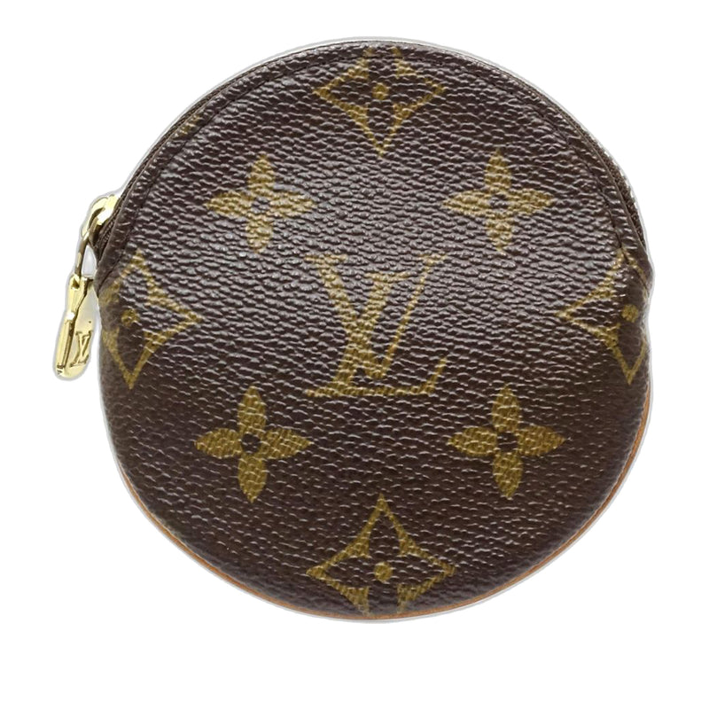 Monogram Porte Monnaie Round Coin Purse