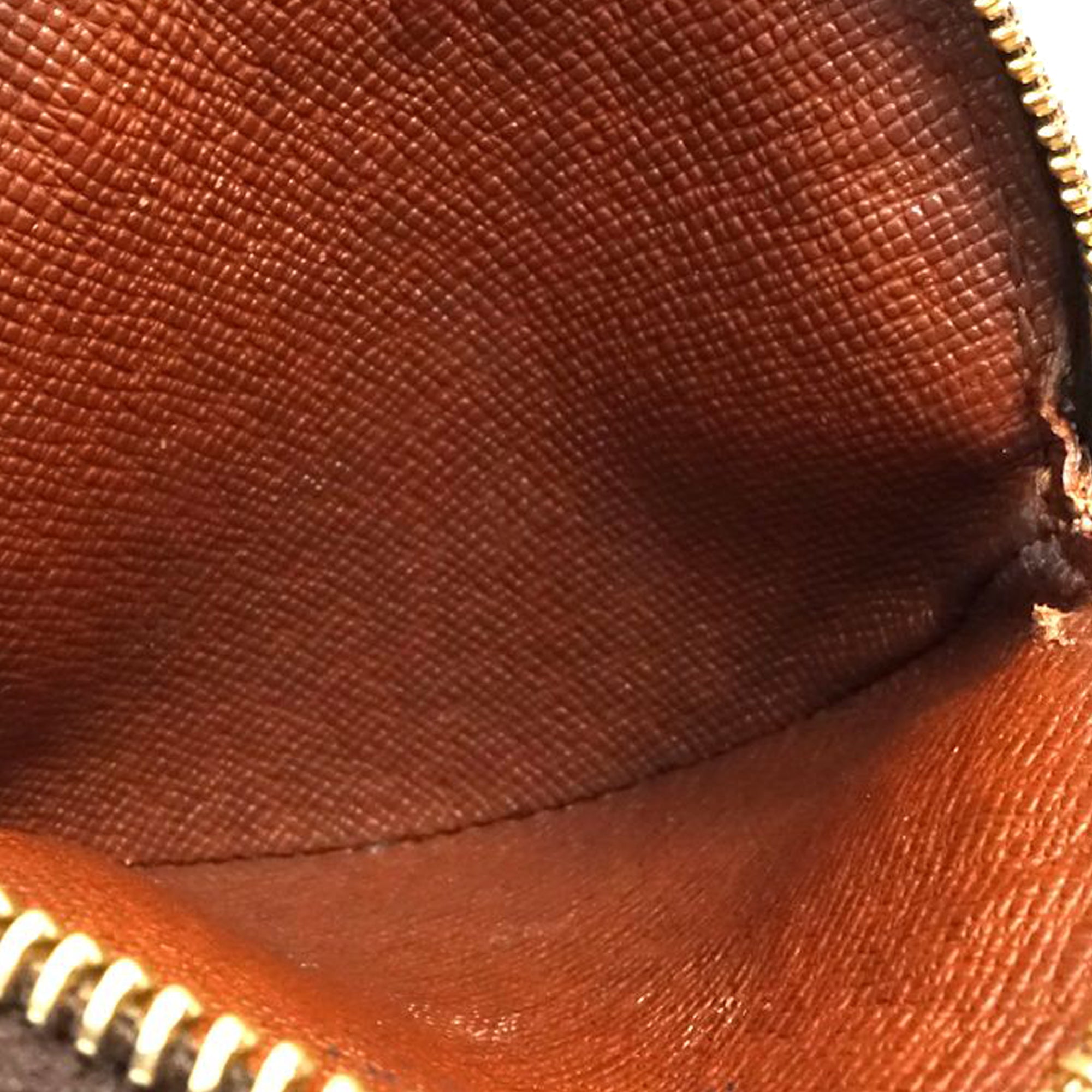 Monogram Porte Monnaie Round Coin Purse - Image 3
