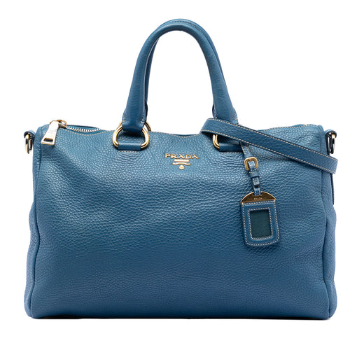 Vitello Daino Zip Top Satchel - Image 1
