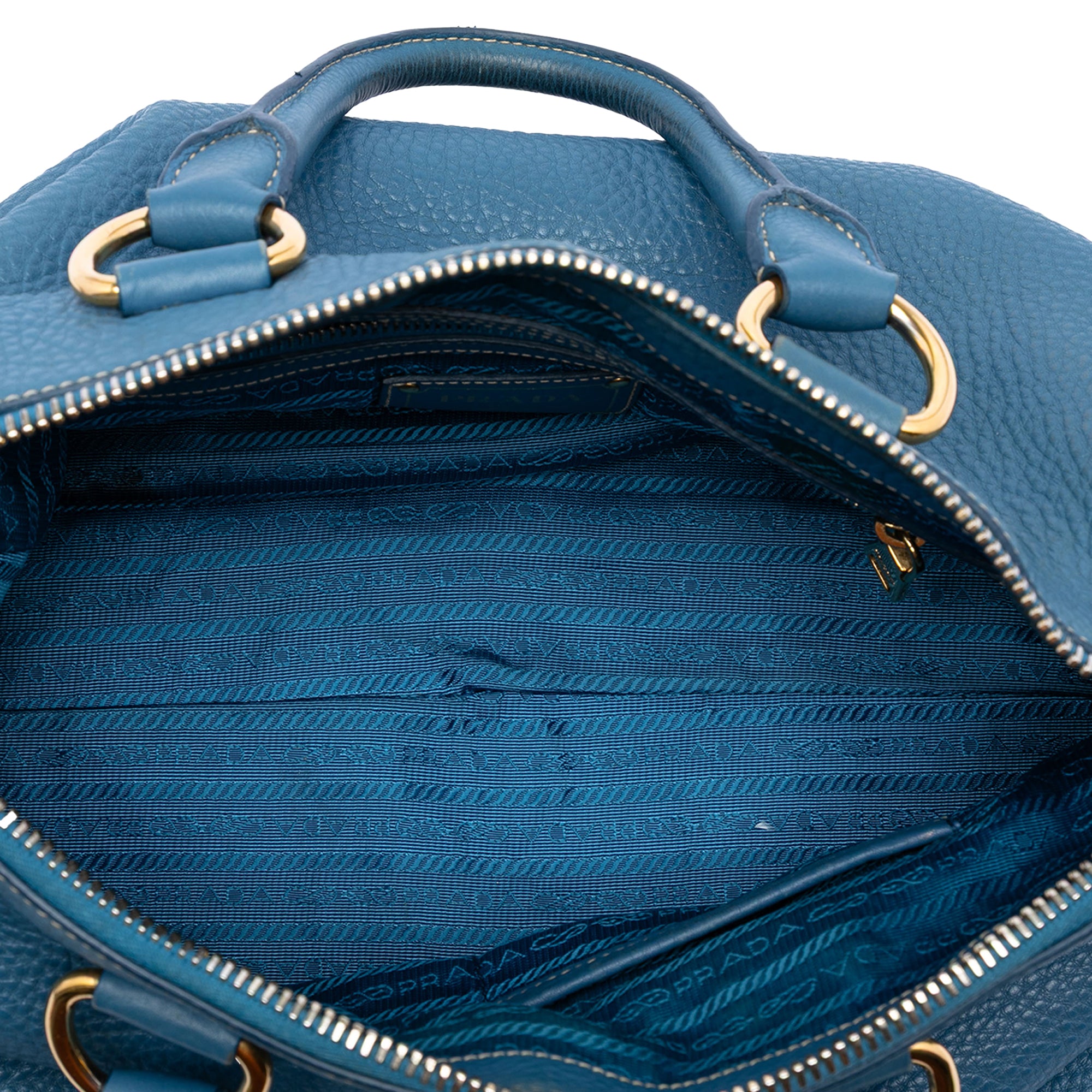 Vitello Daino Zip Top Satchel - Image 4