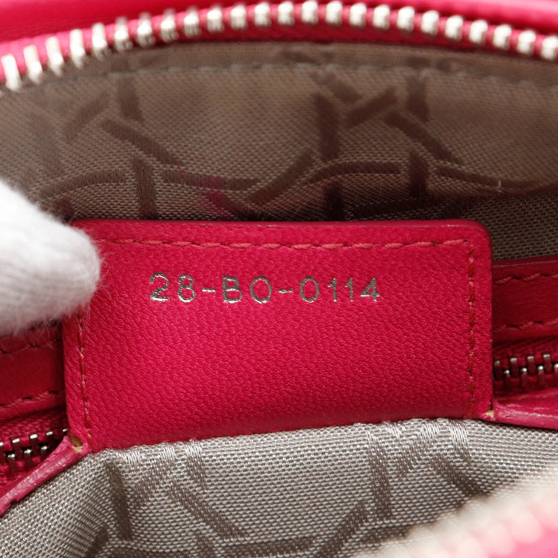 Medium Lambskin Cannage Lady Dior - Image 7