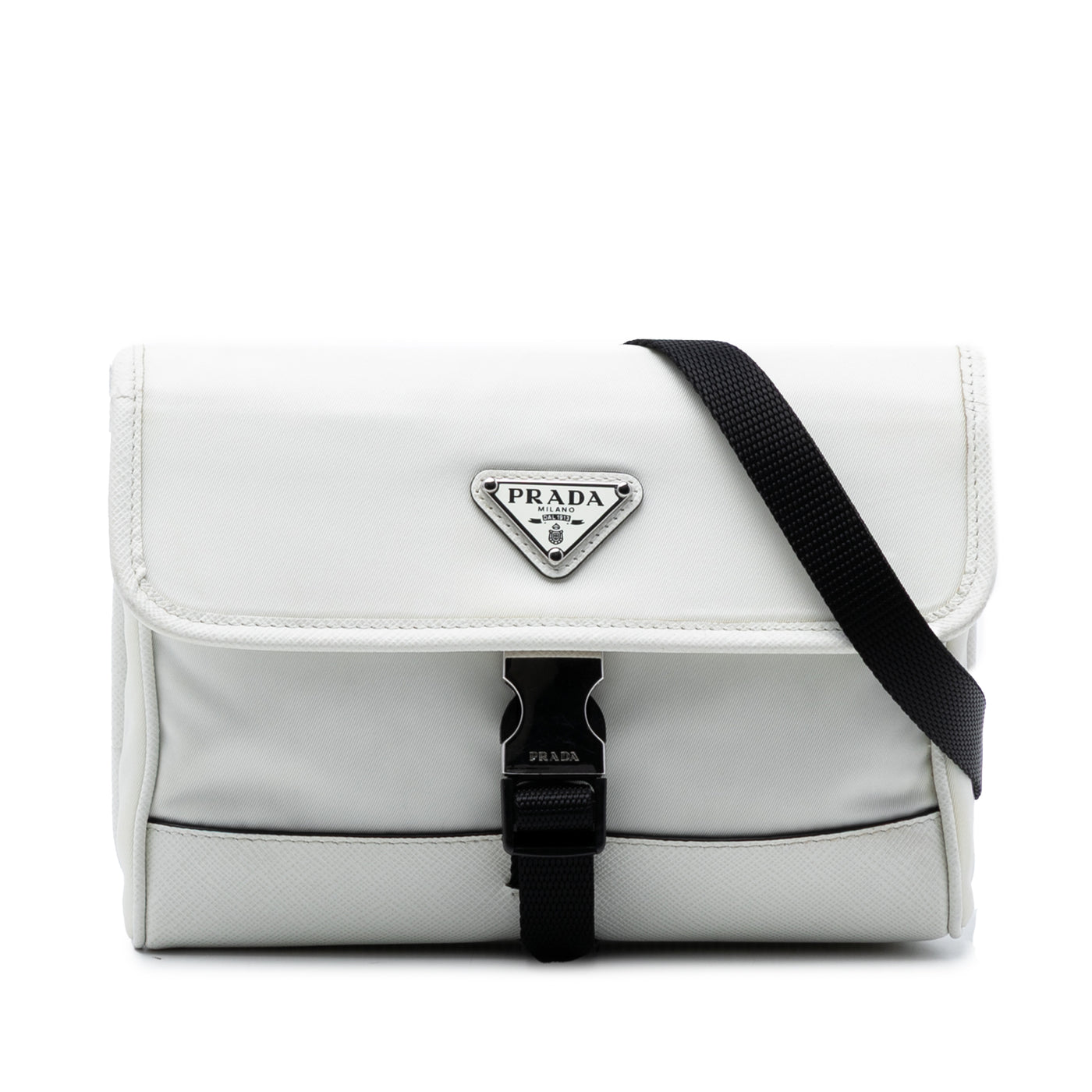 Saffiano Trimmed Re Nylon Smartphone Case - Image 1