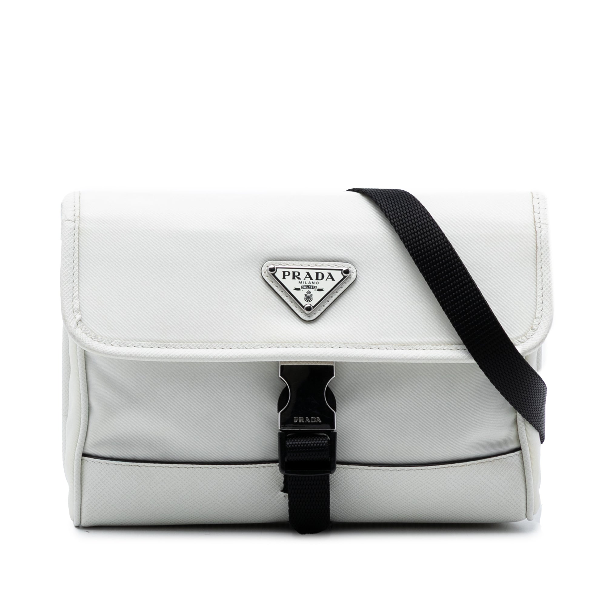 Saffiano Trimmed Re Nylon Smartphone Case - Image 1