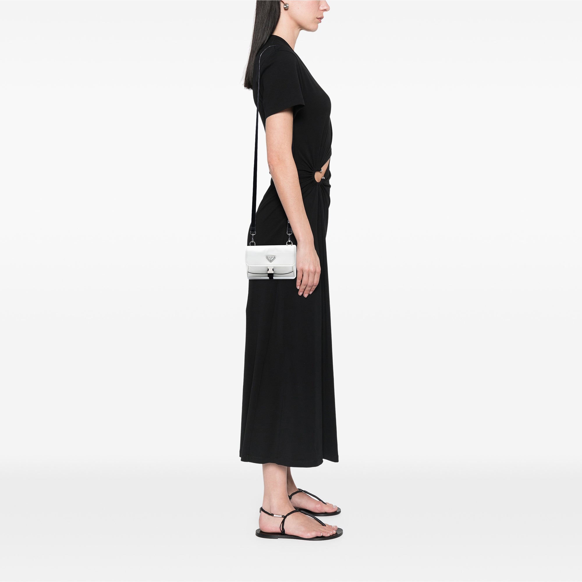 Saffiano Trimmed Re Nylon Smartphone Case - Image 6