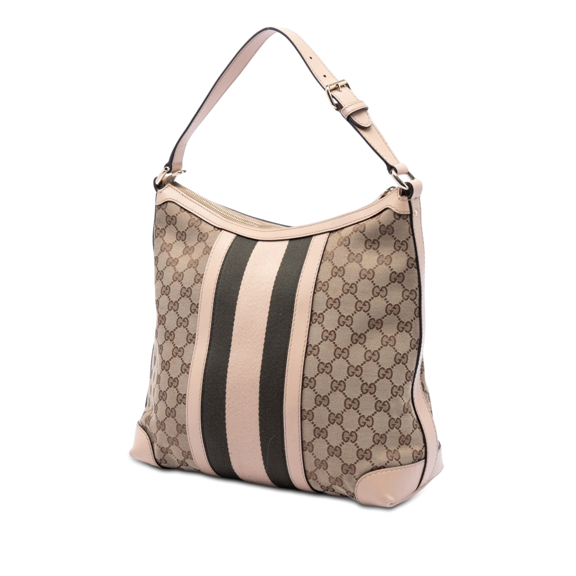 Medium GG Canvas Web Shoulder Bag - Image 2