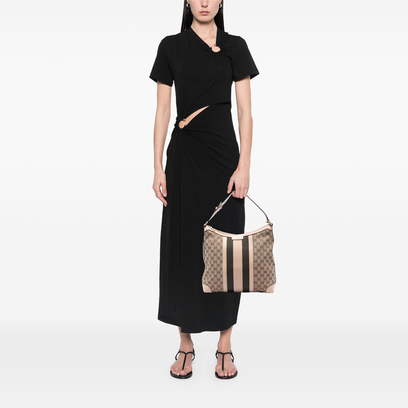 Medium GG Canvas Web Shoulder Bag - Image 5