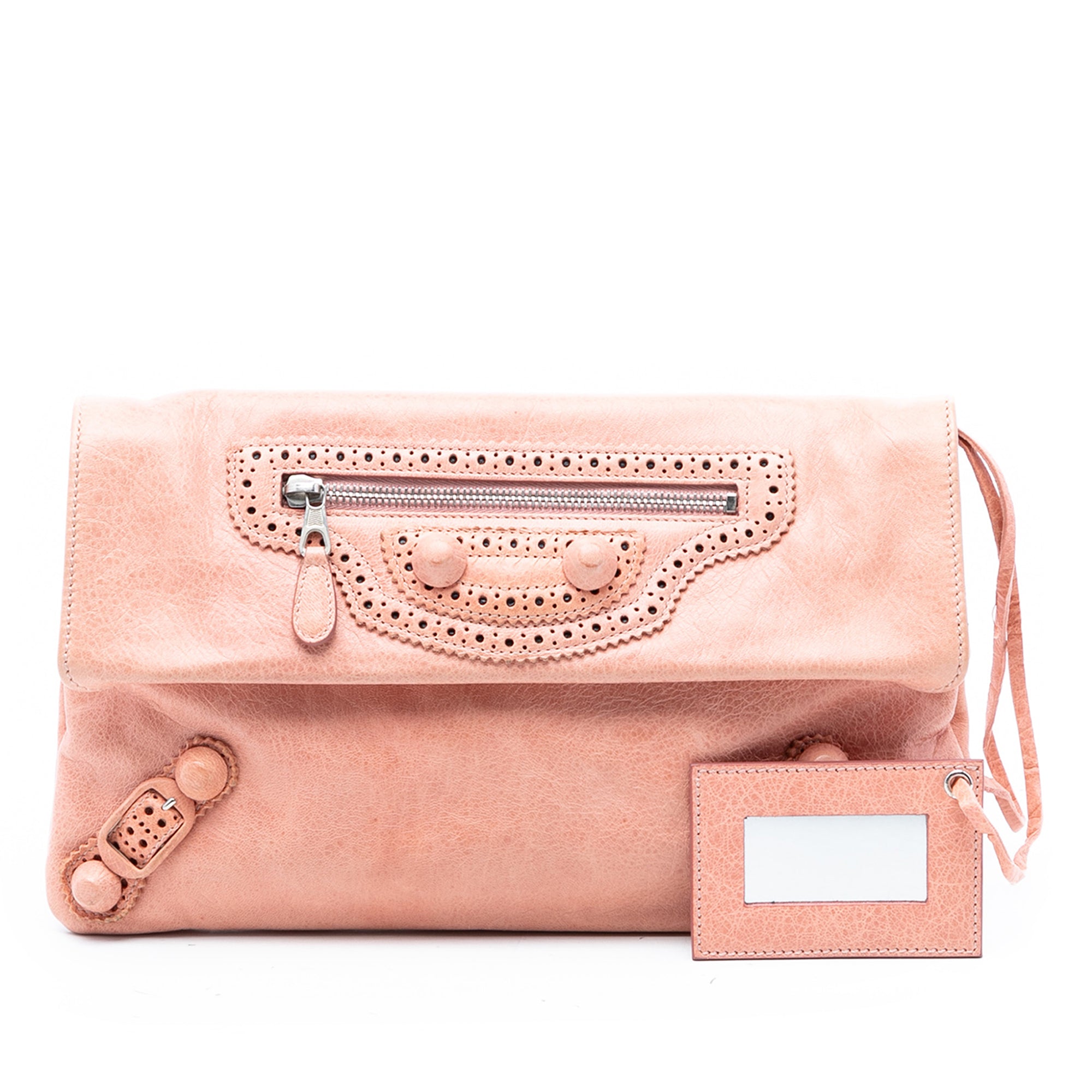 Lambskin Motocross Giant 21 Envelope Clutch - Image 8