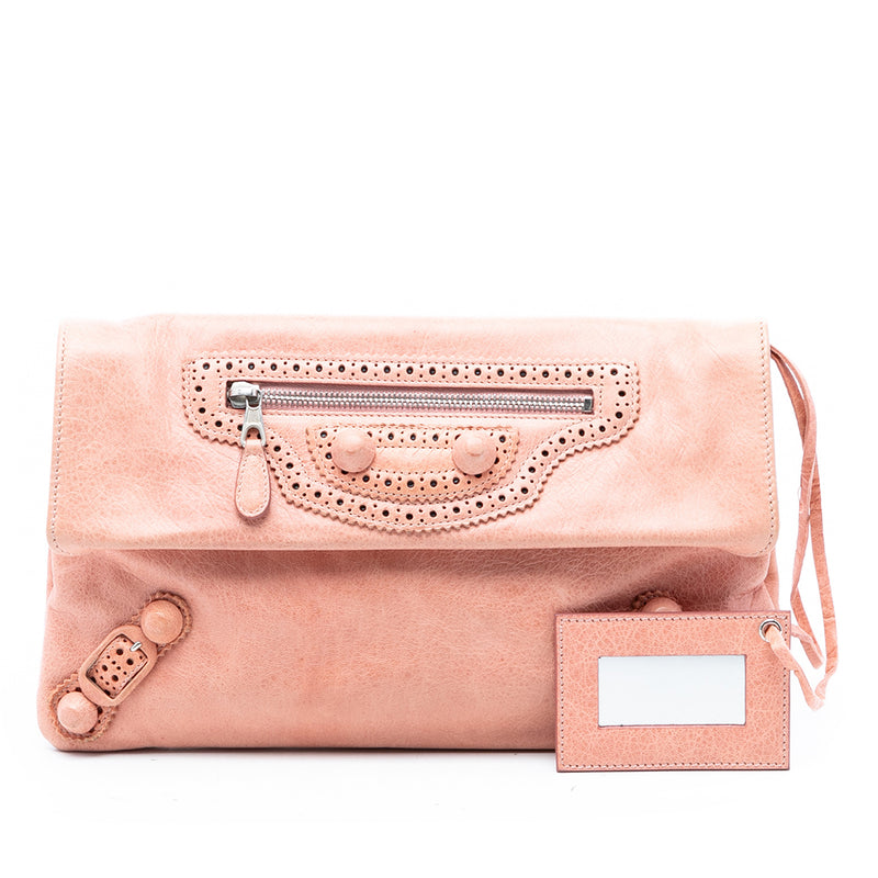 Lambskin Motocross Giant 21 Envelope Clutch - Image 8
