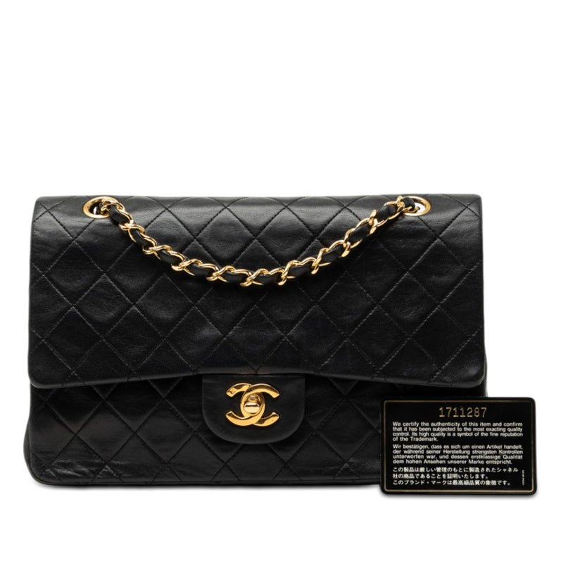Medium Classic Lambskin Double Flap - Image 8