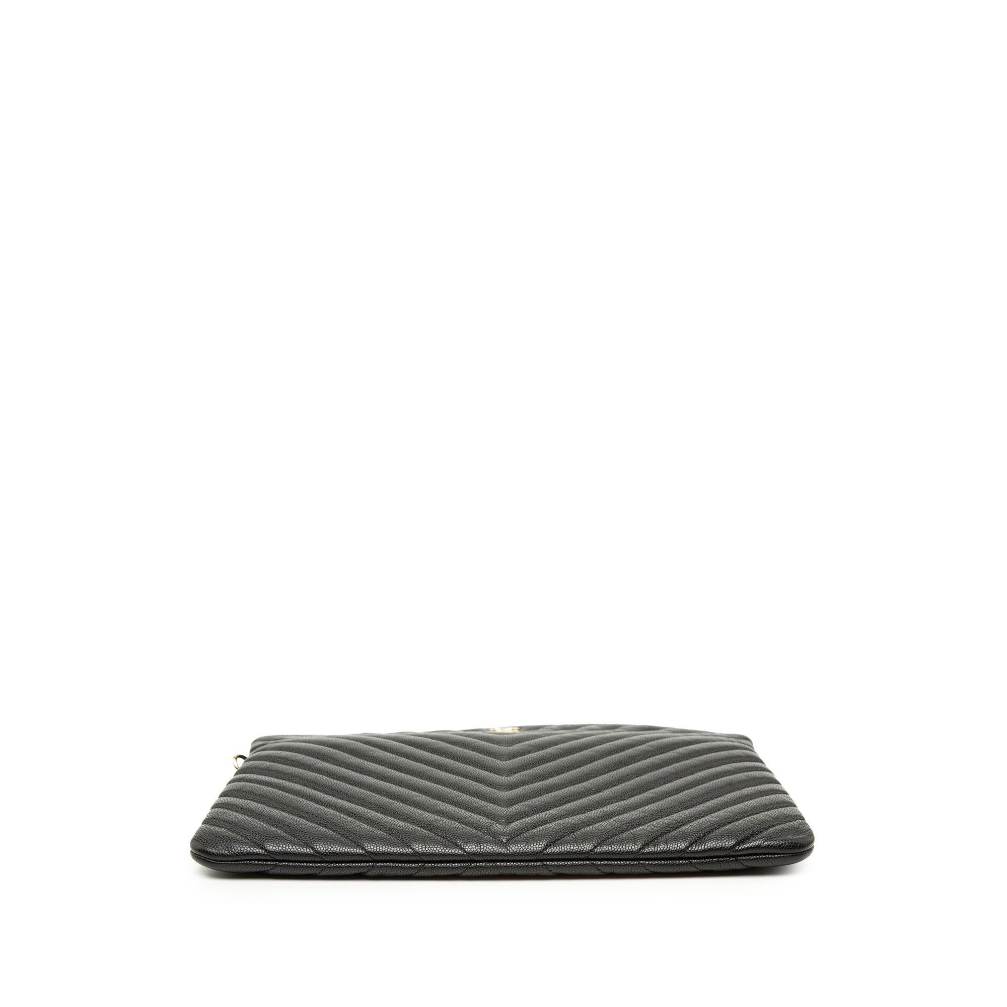 Medium CC Chevron Caviar O Case Clutch - Image 3