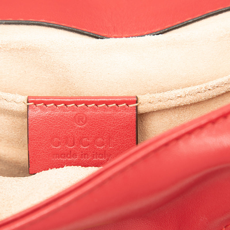 Small GG Marmont Matelasse Calfskin Shoulder Bag - Image 5