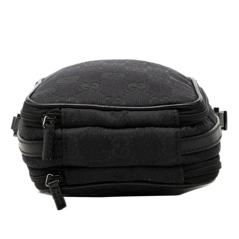 GG Canvas Double Zip Accessory Pouch - Image 3