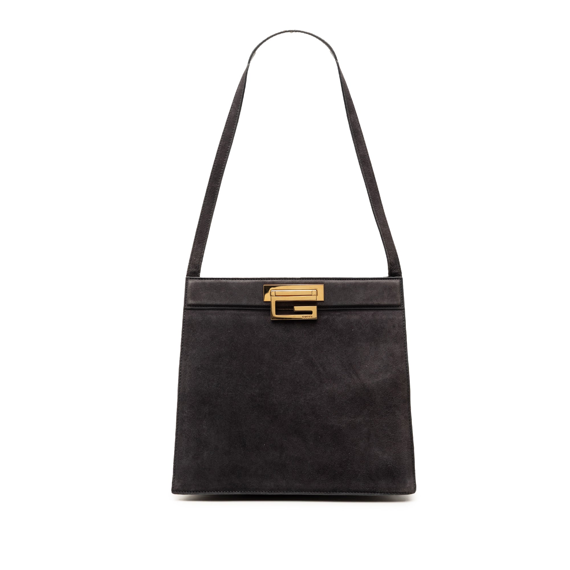 Suede Square G Shoulder Bag - Image 1