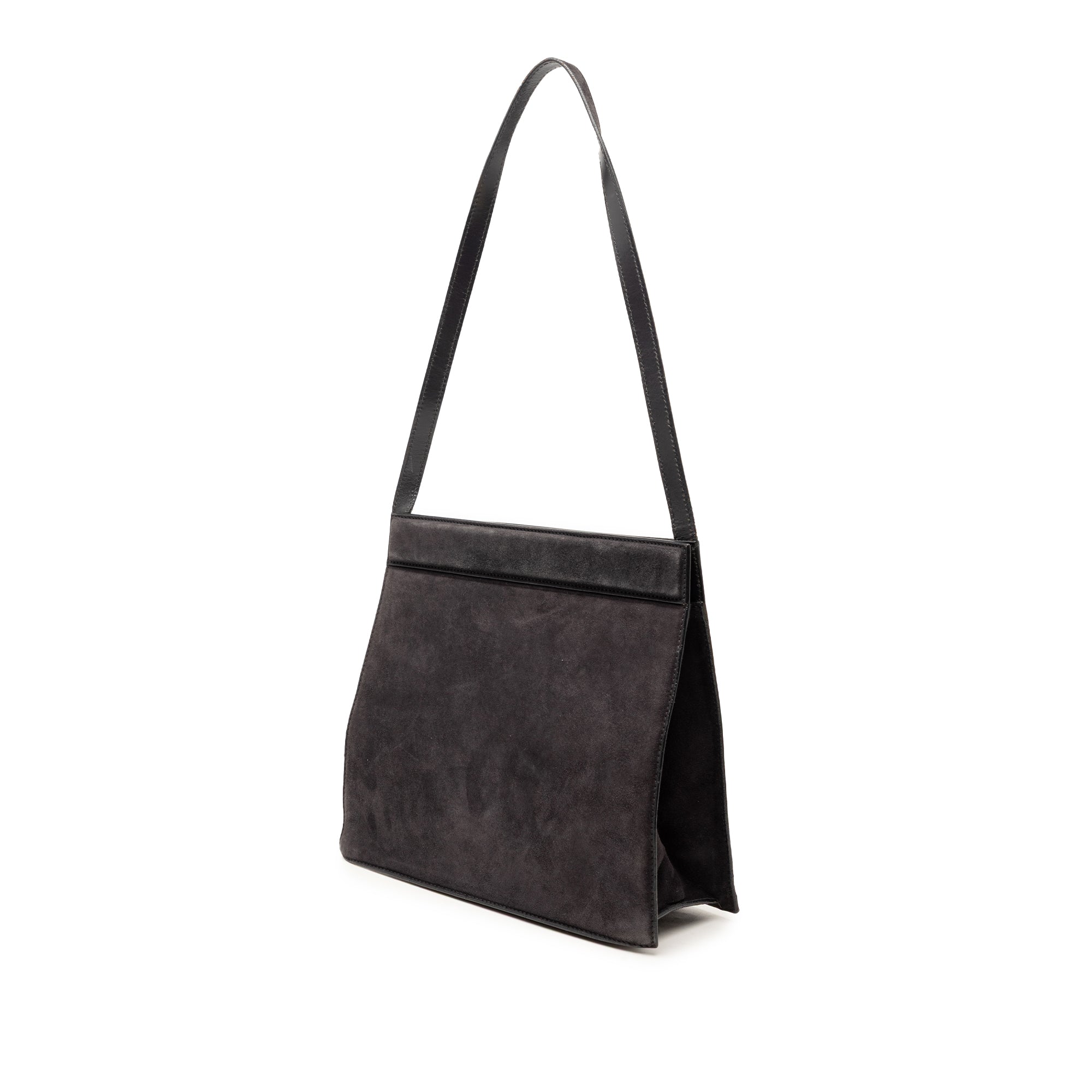 Suede Square G Shoulder Bag - Image 2