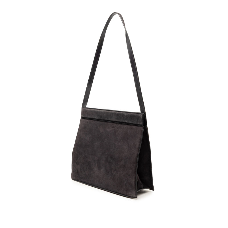 Suede Square G Shoulder Bag - Image 2