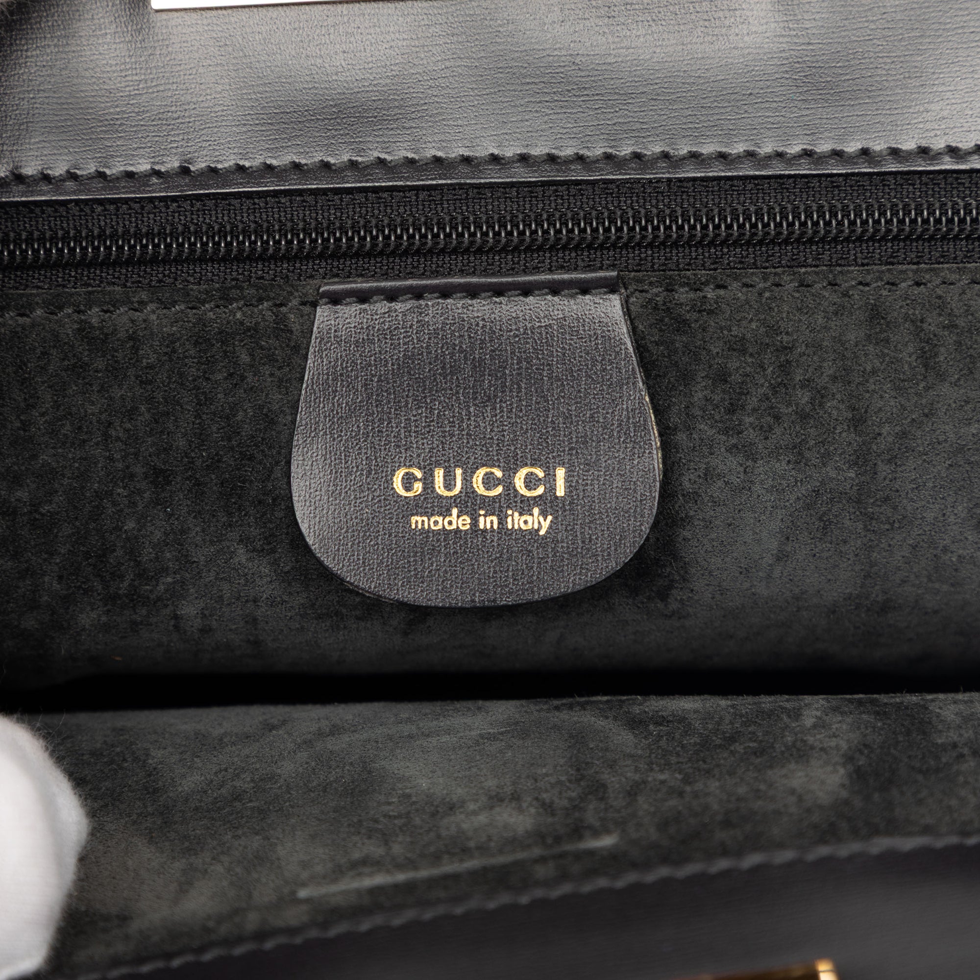 Suede Square G Shoulder Bag - Image 5