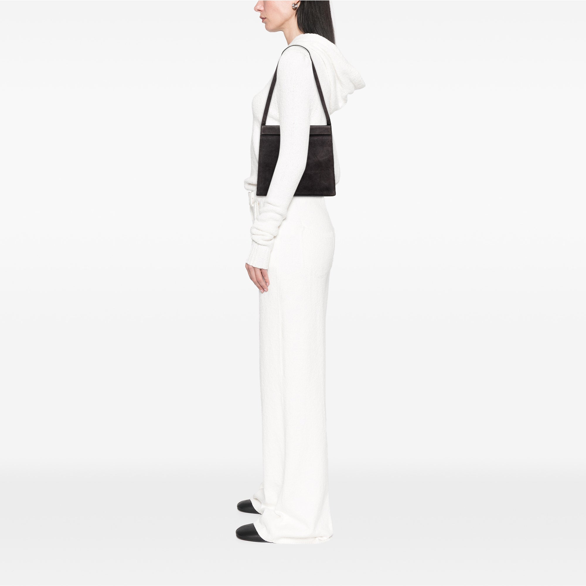 Suede Square G Shoulder Bag - Image 7