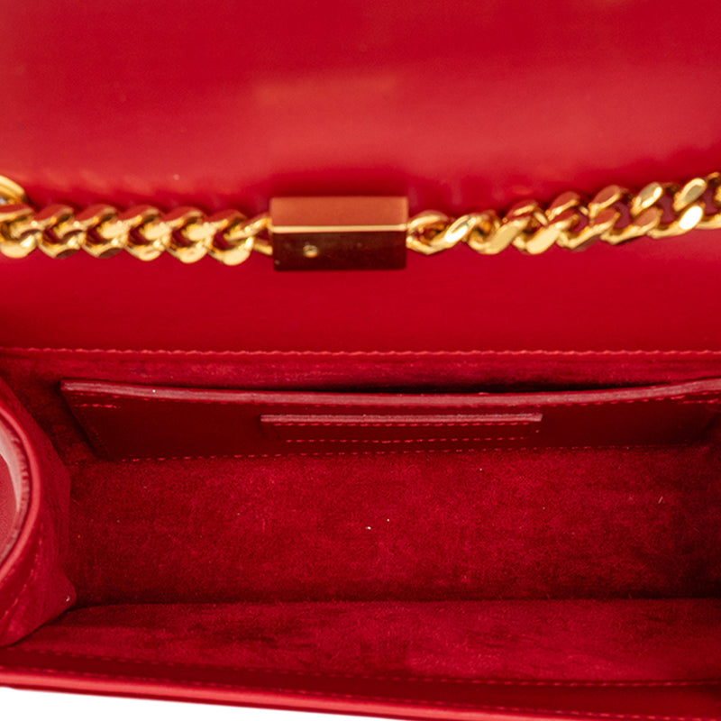 Small Smooth Calfskin Monogram Kate Tassel Crossbody - Image 4