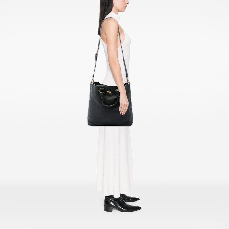 Vitello Daino Open Convertible Tote - Image 6