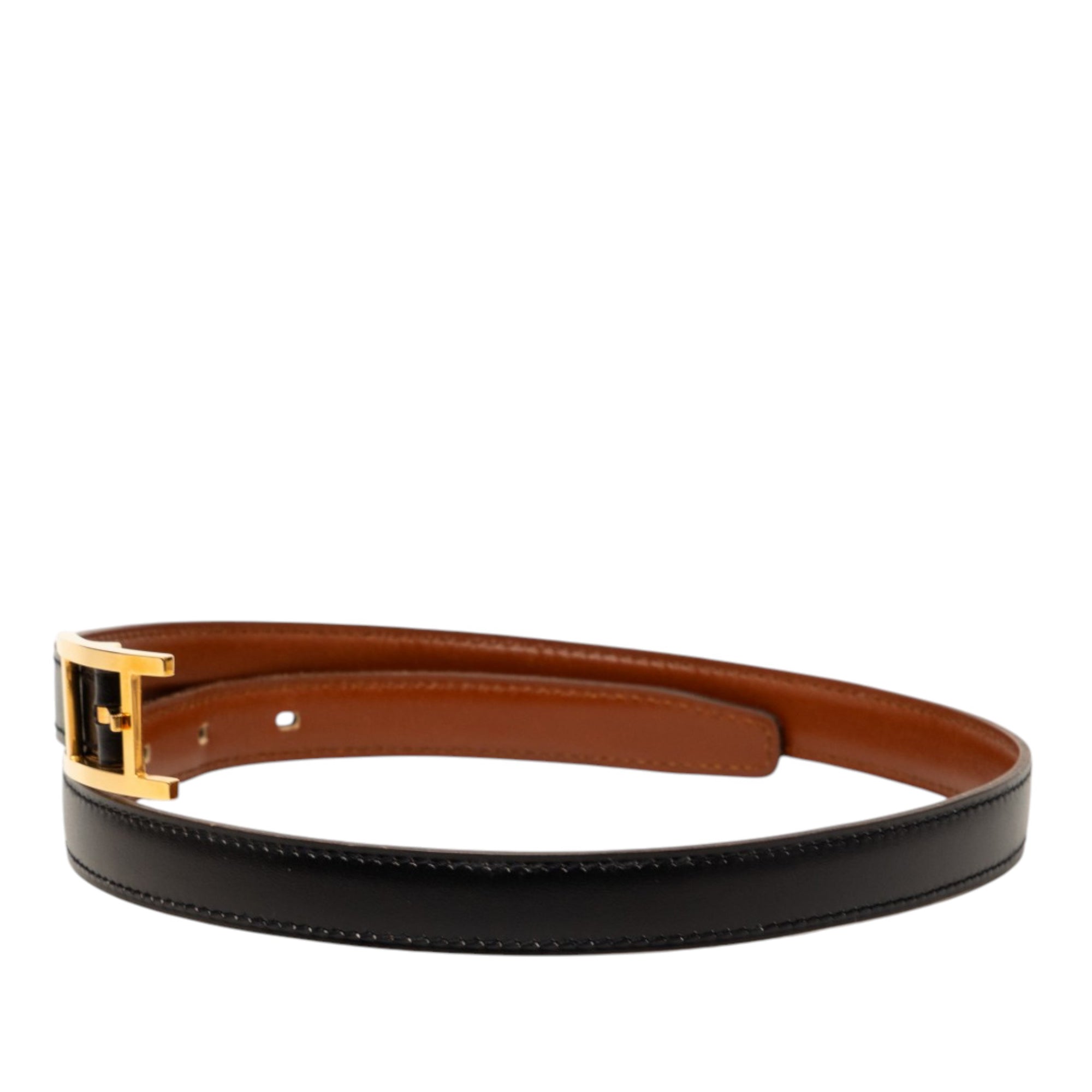 Box Calf Quentin Reversible Belt - Image 2