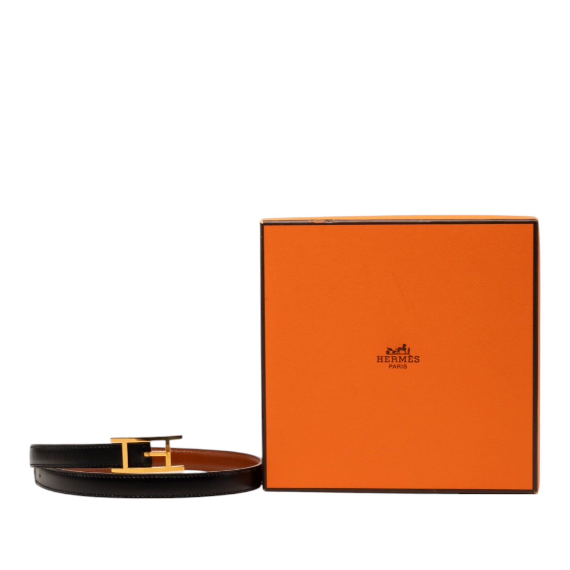 Box Calf Quentin Reversible Belt - Image 6