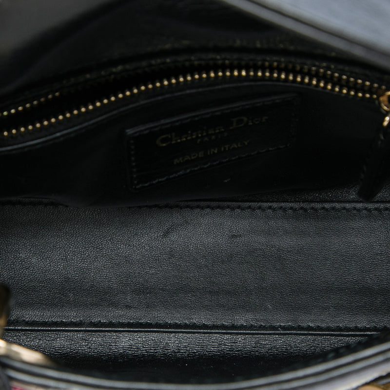 Mini Calfskin Beaded Lady Dior - Image 4