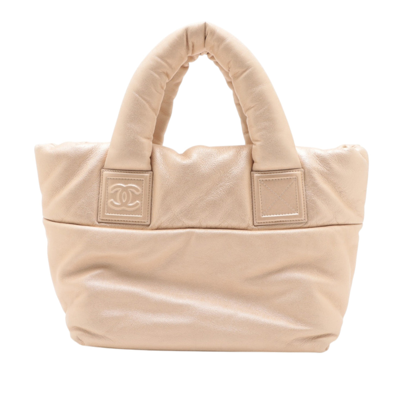 Small Lambskin Coco Cocoon Reversible Tote - Image 1