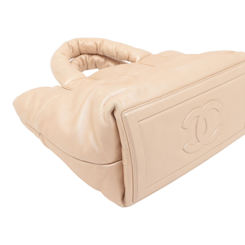 Small Lambskin Coco Cocoon Reversible Tote - Image 3