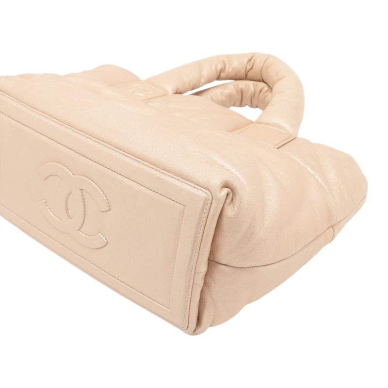 Small Lambskin Coco Cocoon Reversible Tote - Image 4