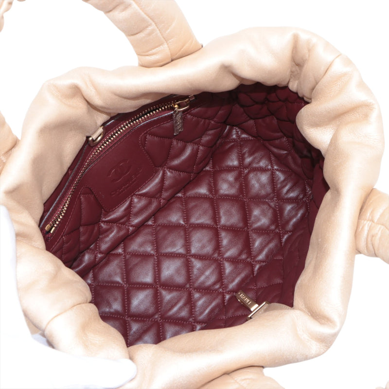 Small Lambskin Coco Cocoon Reversible Tote - Image 5