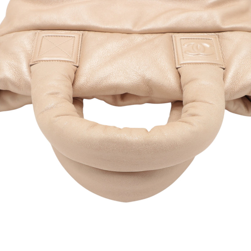 Small Lambskin Coco Cocoon Reversible Tote - Image 9