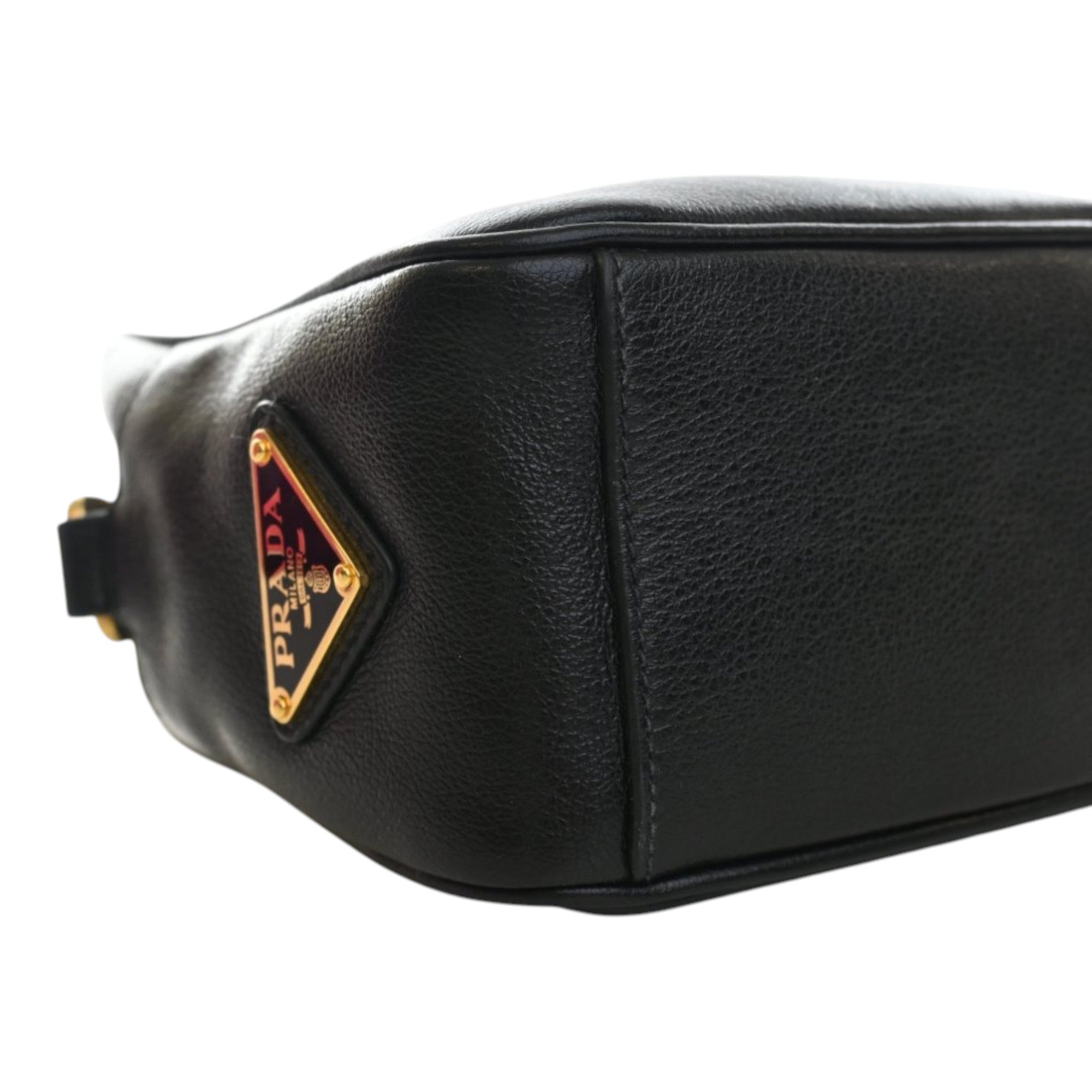 Small Embossed Calfskin Canapa Logo Camera Bag - Image 10