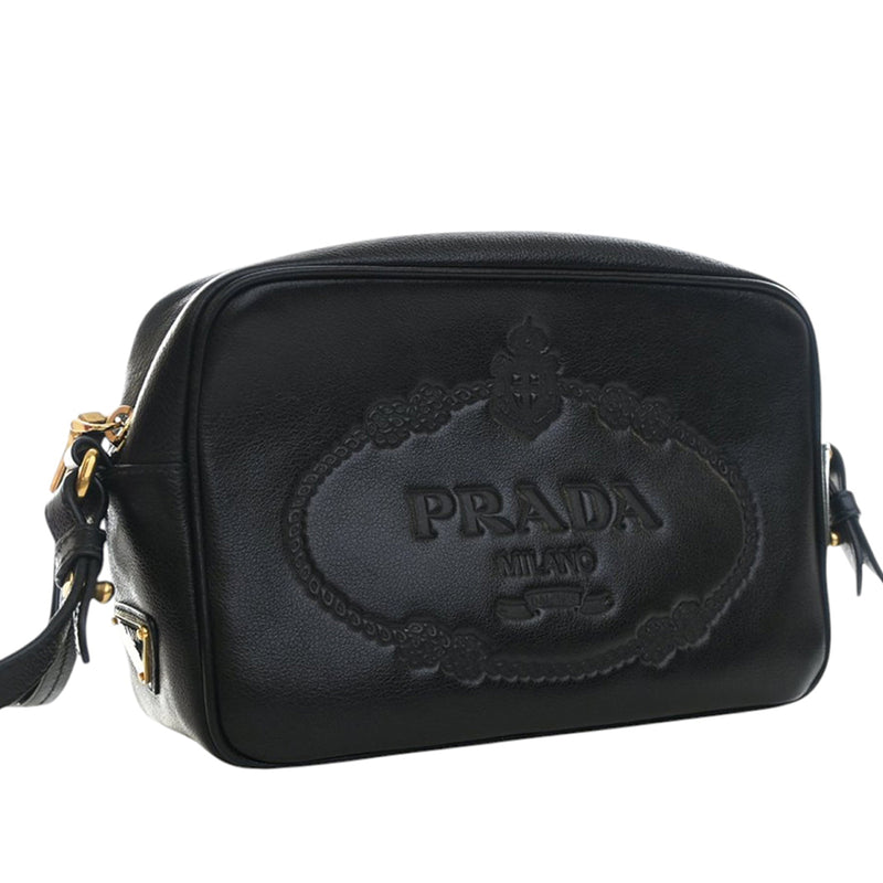 Small Embossed Calfskin Canapa Logo Camera Bag - Image 2