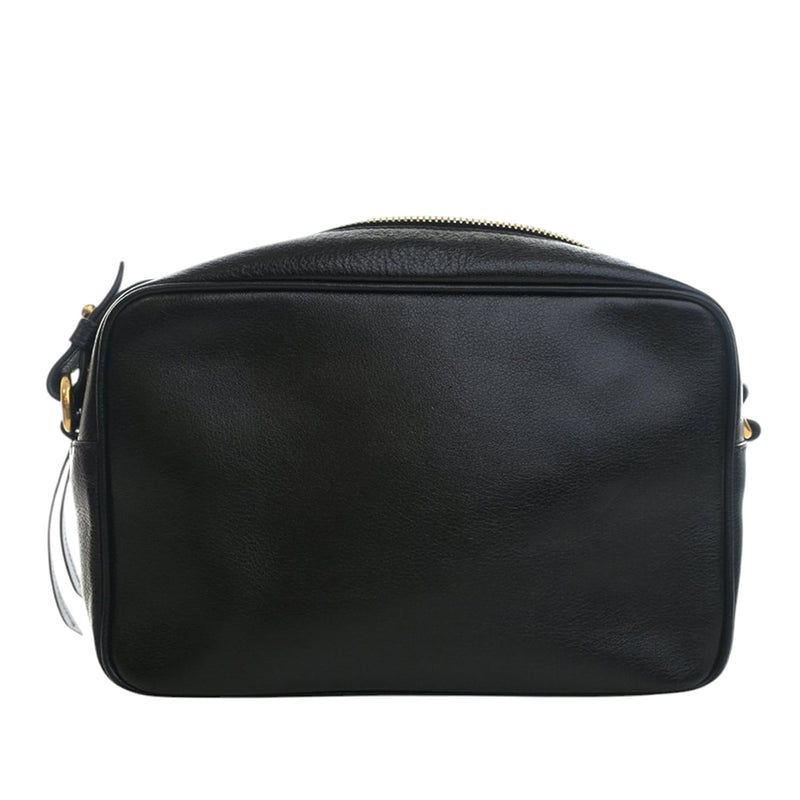 Small Embossed Calfskin Canapa Logo Camera Bag - Image 4