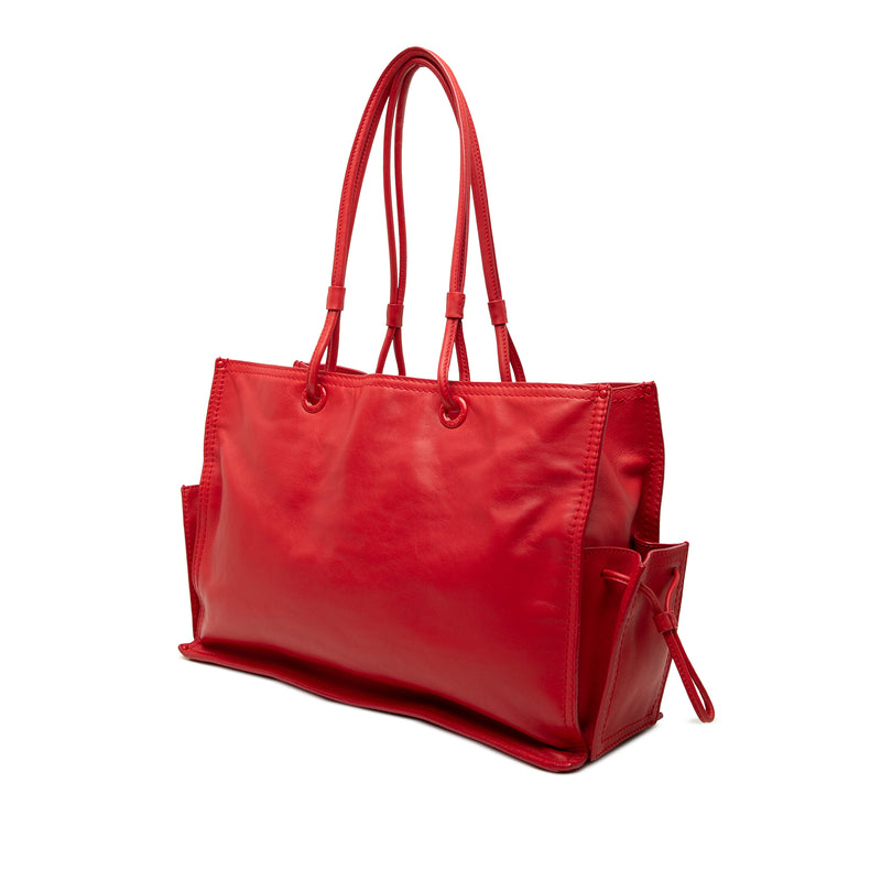 Studded Leather Crown Tote - Image 2