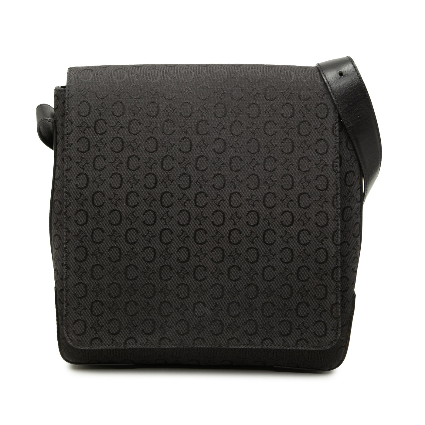 C Macadam Canvas Shoulder Bag - Image 1