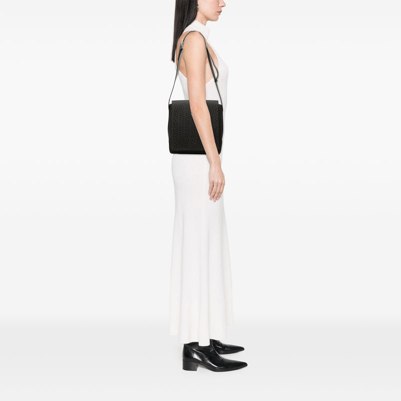 C Macadam Canvas Shoulder Bag - Image 7