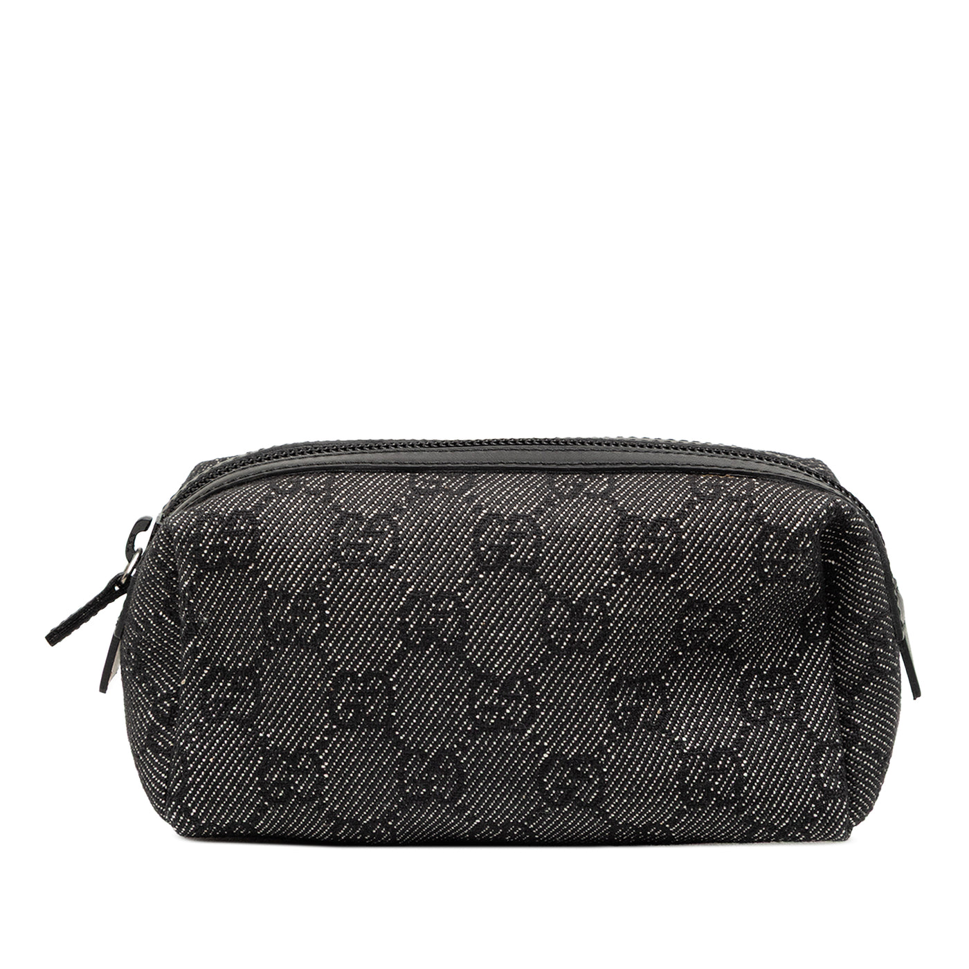 GG Denim Cosmetic Pouch - Image 1