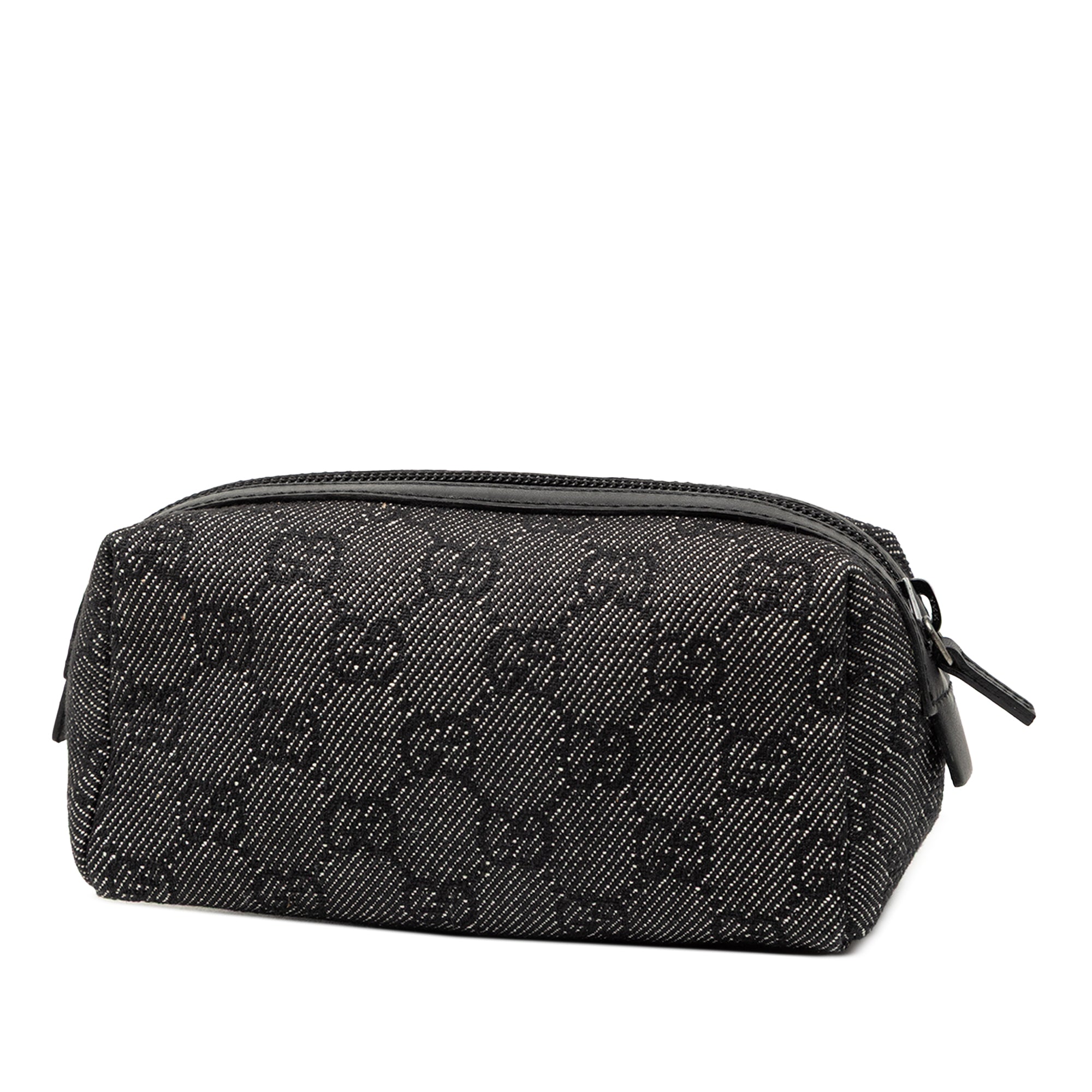 GG Denim Cosmetic Pouch - Image 2