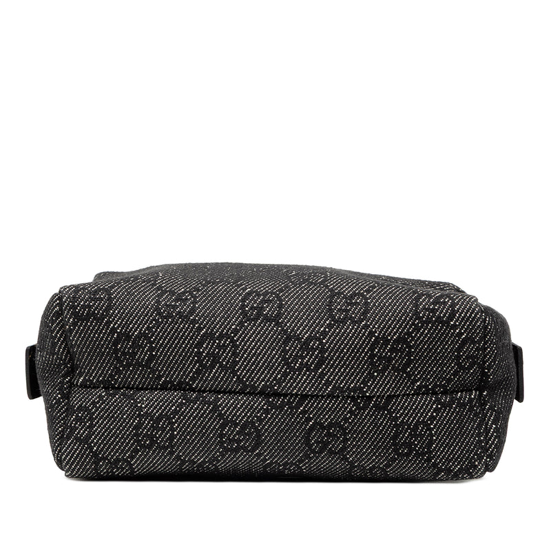 GG Denim Cosmetic Pouch - Image 3