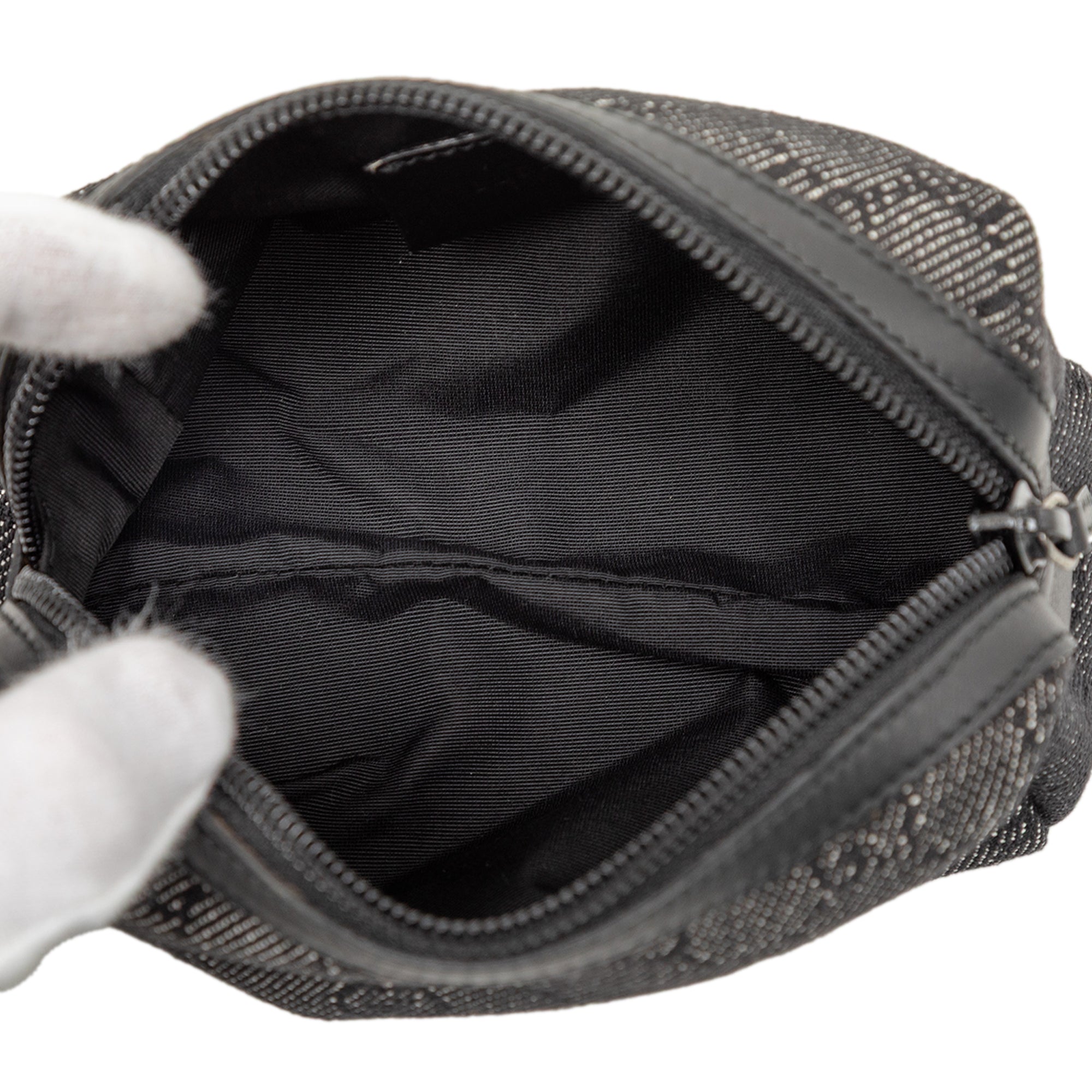 GG Denim Cosmetic Pouch - Image 4