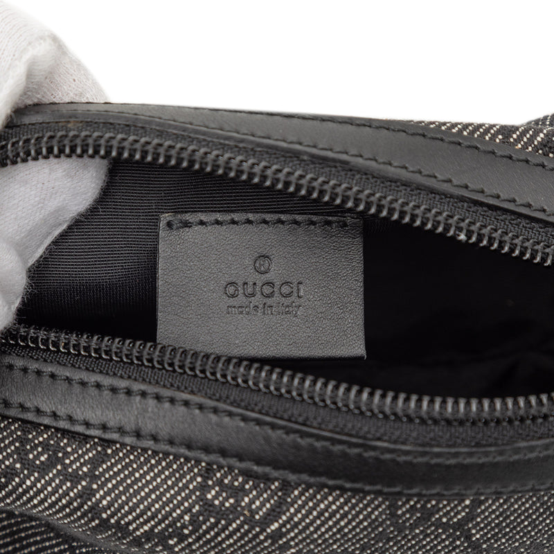 GG Denim Cosmetic Pouch - Image 5