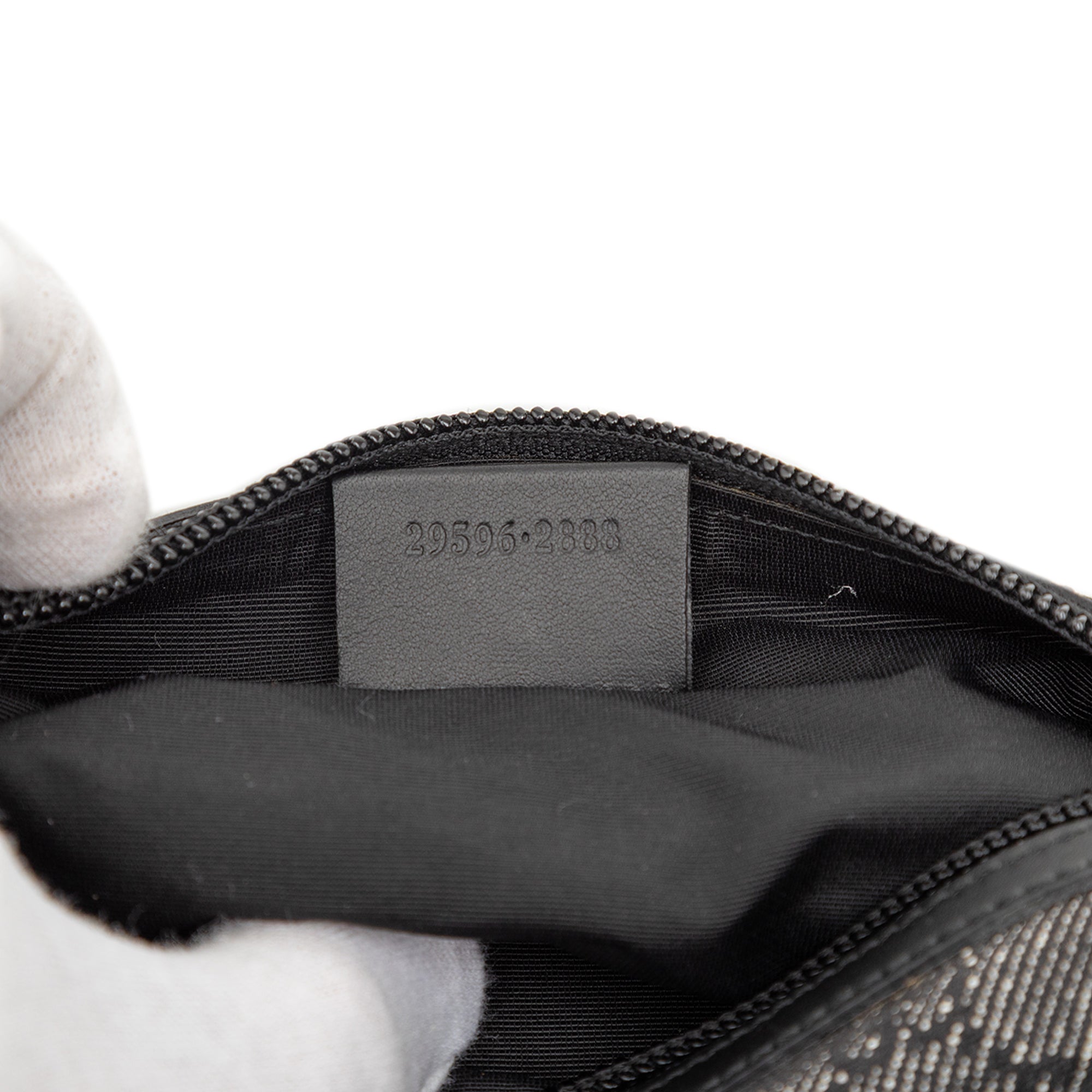 GG Denim Cosmetic Pouch - Image 6